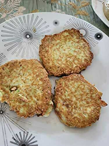 GALETTES AU BROCOLIS