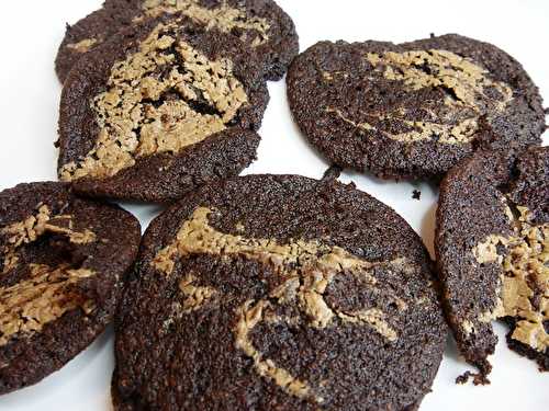 Cookies moelleux au chocolat & beurre de cacahuète