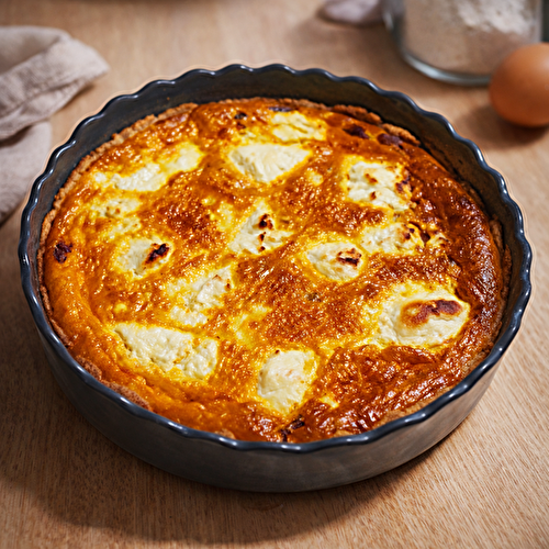 Quiche ratatouille brousse IG bas