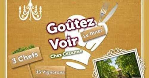 Idée Sortie : Soirée Gourmande à la Bastide Jas de Bouffan - 25 juin 2016 - Aix en Provence 