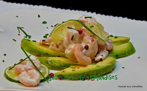 Avocat aux Crevettes.