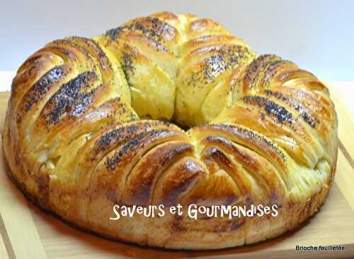 Brioche en Couronne Feuilletée.