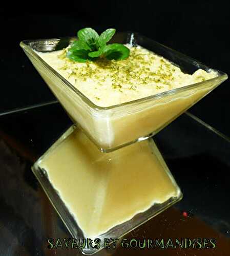 Mousse au citron vert.