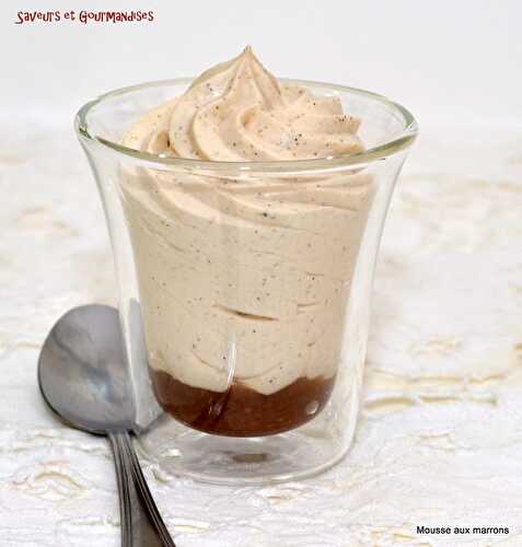 Mousse aux Marrons.