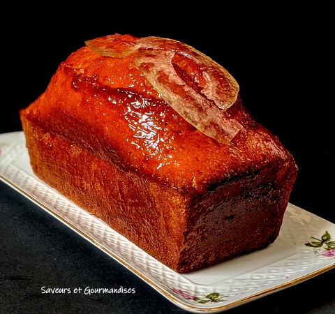 Cake au citron et huile d'olive  (de  Christophe Bacquié).