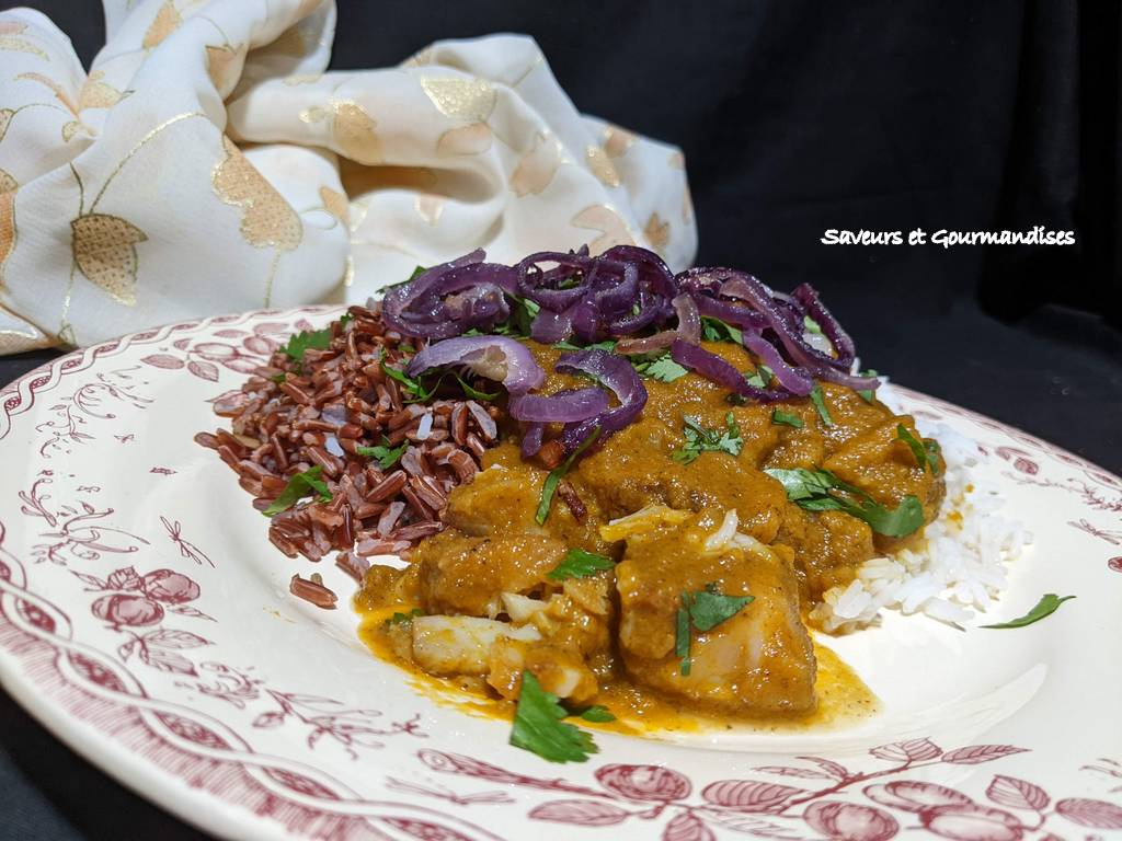 Curry de carottes et de poisson de Nadiya Hussain (Original et délicieux).