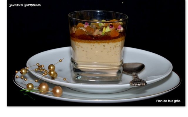 Flan de foie gras