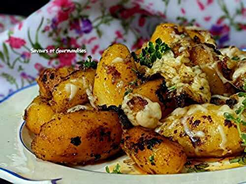 Pommes de terre Grenaille sautées au fromage.