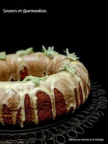 Gâteau au romarin, à l'huile d'olive et à l'orange d'Ottolenghi.