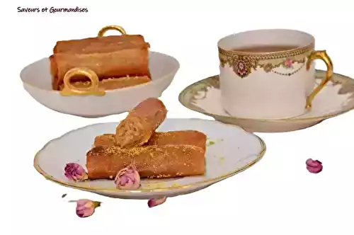 Cigares aux amandes et miel