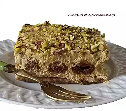 Tiramisu à la pistache