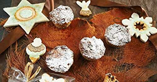 PETITS GÂTEAUX DE NOËL AUX FRUITS SECS