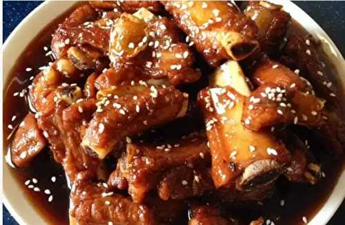 Lundi, les recettes des amis #15 bis, porc sauce aigre douce – nouvel an chinois