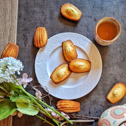 Madeleines de Christophe Michalak