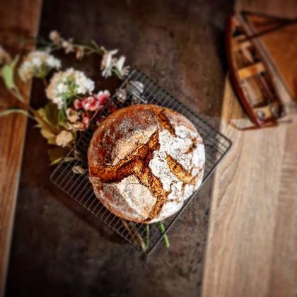 Pain de Seigle Gris des Pyrénées au Levain