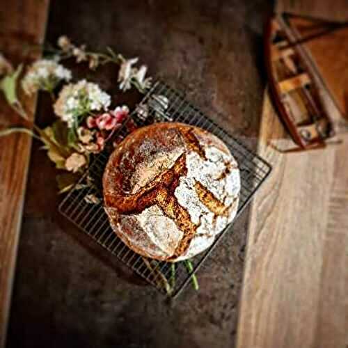 Pain de Seigle Gris des Pyrénées au Levain