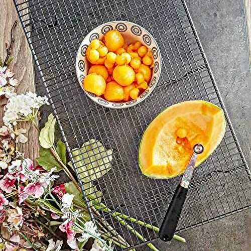 Tailler des Fruits en billes