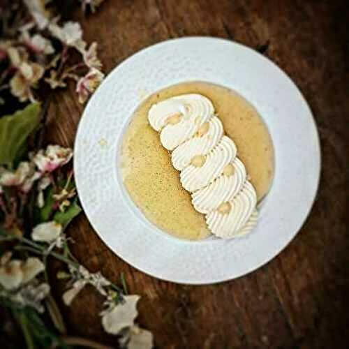 Un soir d’été, dans les jardins de Carthage Vacherin à l'abricot, Jasmin et Vanille