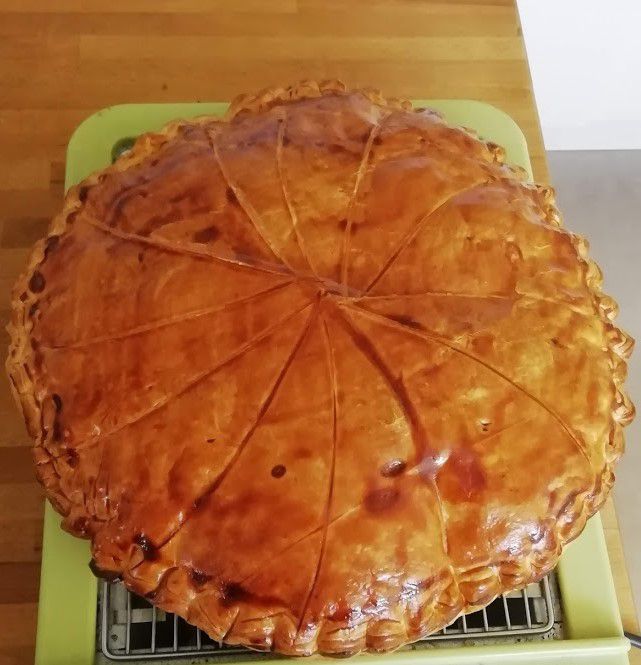 Galette des rois à la crème d'amande