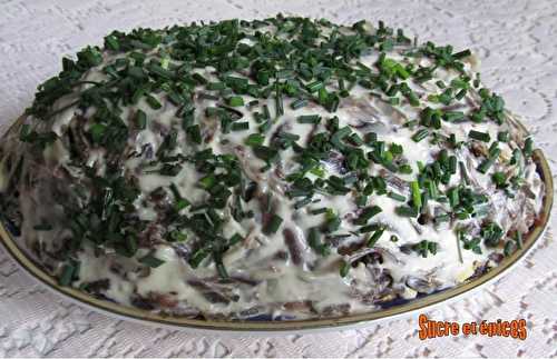 Shuba – salade russe avec du hareng fumé
