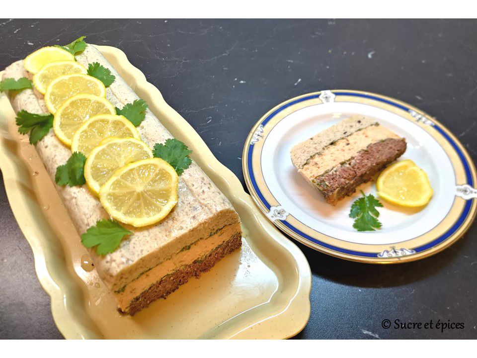 Terrine en trois couleurs et saveurs - Recette en vidéo