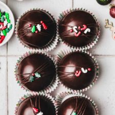 Bombes de chocolat chaud (hot chocolate bombs)