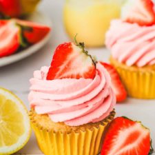 Cupcakes Citron Fraise