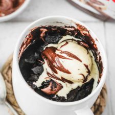 Mug Cake Nutella