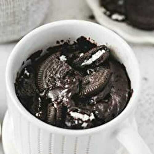 Mug Cake Oreo