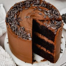 Layer cake Chocolat et Crème au beurre 