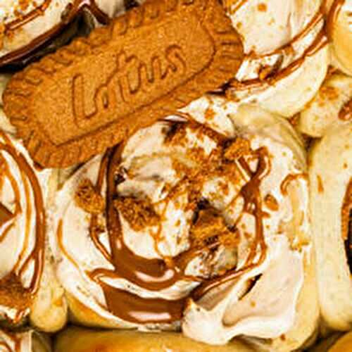 Cinnamon Rolls au Spéculoos