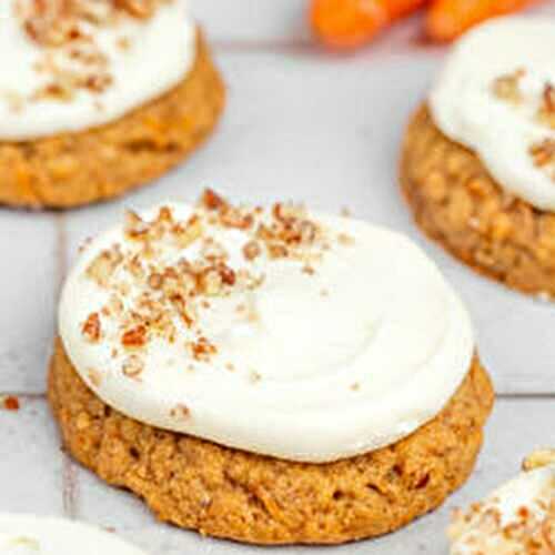 Cookies Carottes – Façon Carrot Cake