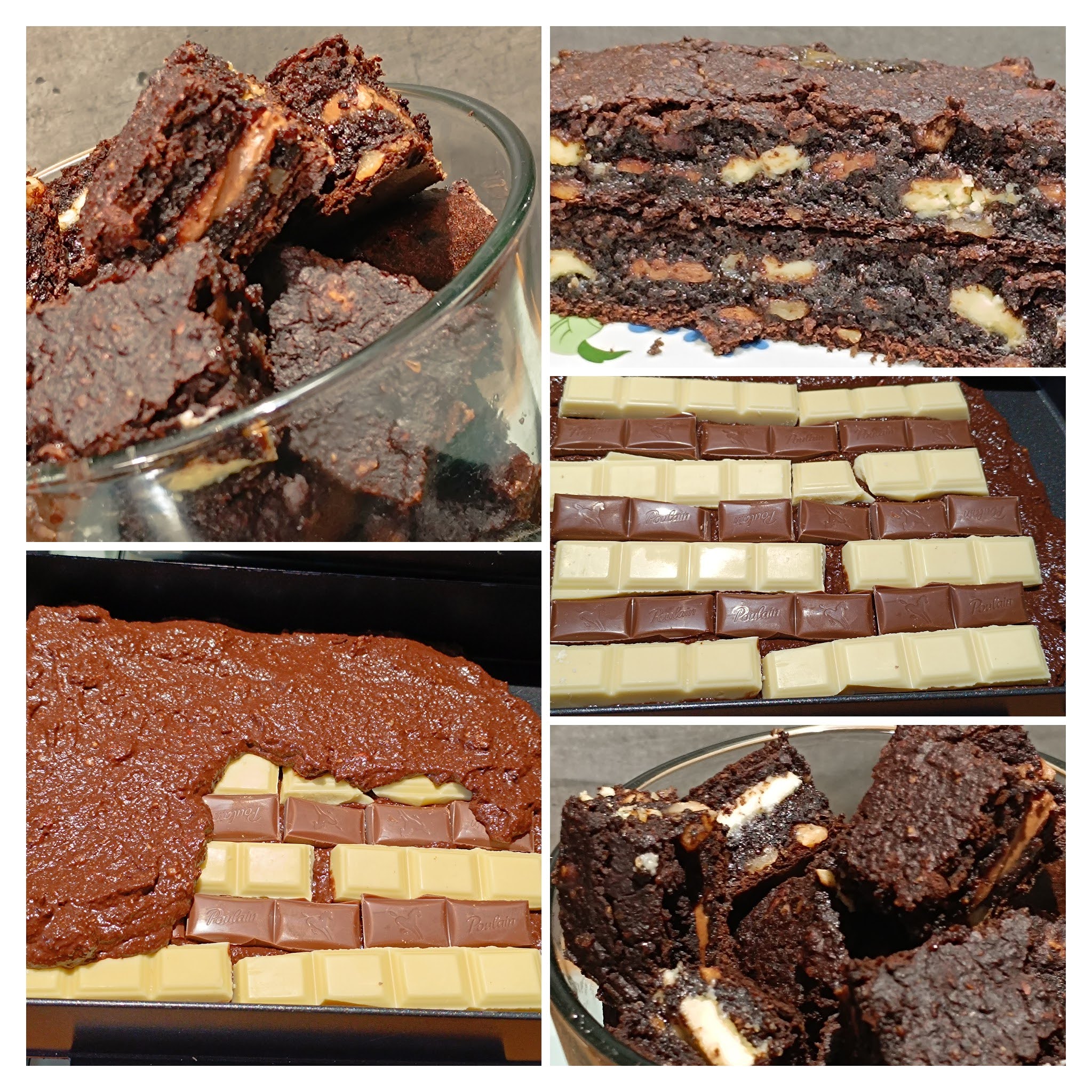 Brownie sans gluten coeur chocolat au thermomix