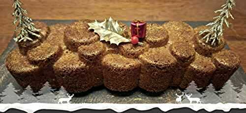 Gâteau  aux pommes et au rhum en habit de fête 