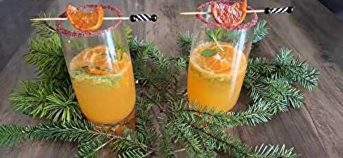 Cocktail de Noël  à  la mandarine