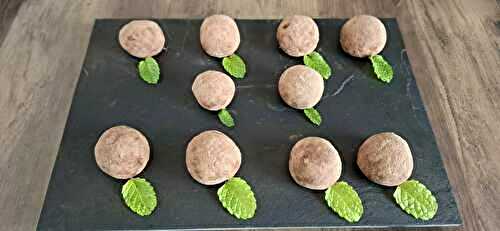 Boules de tiramisu  ou tiramisu  revisité 