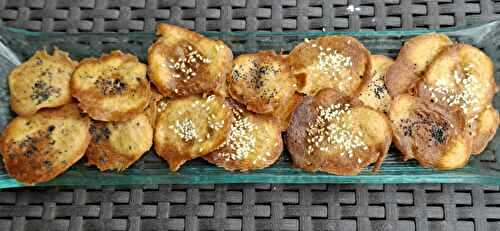 Chips de blancs d’œuf aux épices, aux herbes ou aux graines