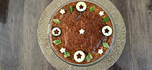 Gâteau moelleux à la courgette ricotta et citron