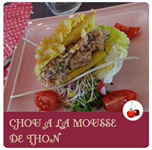 CHOU A LA MOUSSE DE THON