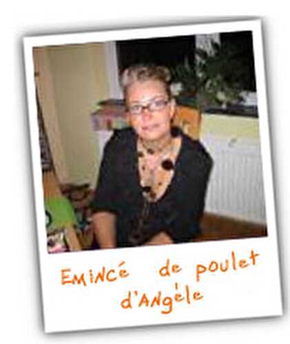 EMINCE DE POULET à la moutarde à     l’ancienne d'Angèle