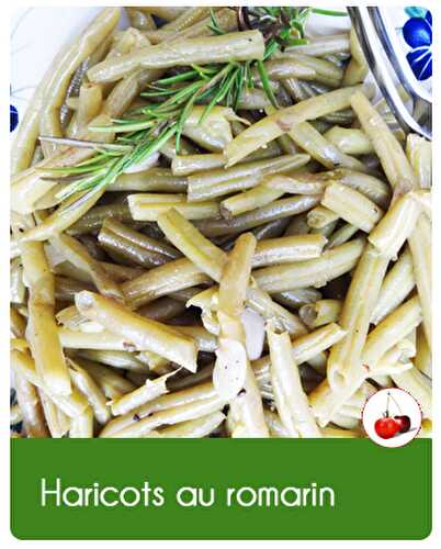 Haricots au romarin