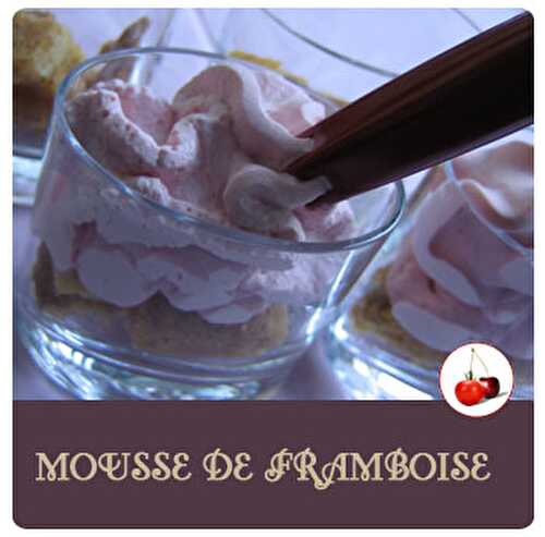 MOUSSE DE FRAMBOISE