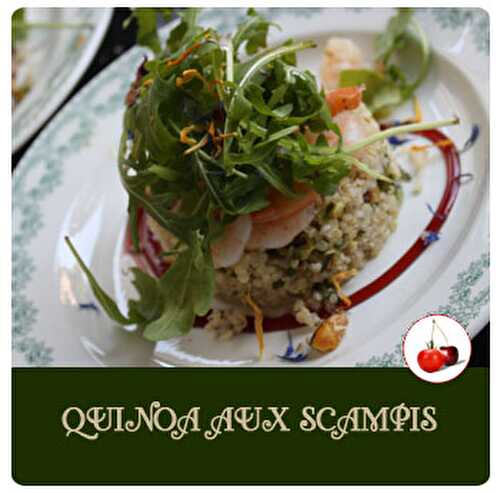 QUINOA AUX SCAMPIS