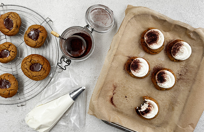 Tiramisu cookies, les fameux biscuits façon tiramisu 