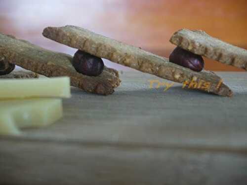 Biscuits sablés salés aux noisettes - Try this !