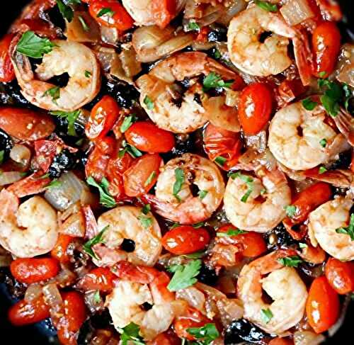 Crevettes Puttanesca