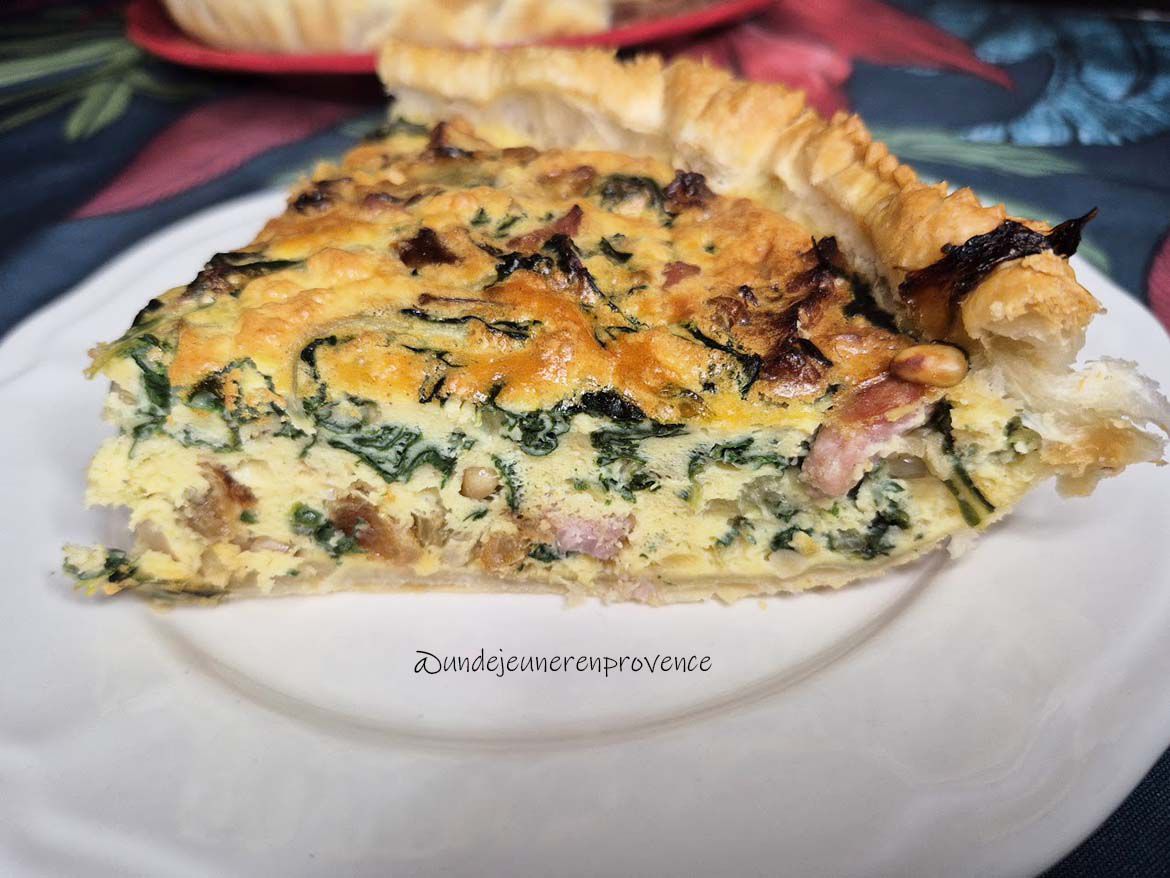 Quiche aux feuilles de blettes