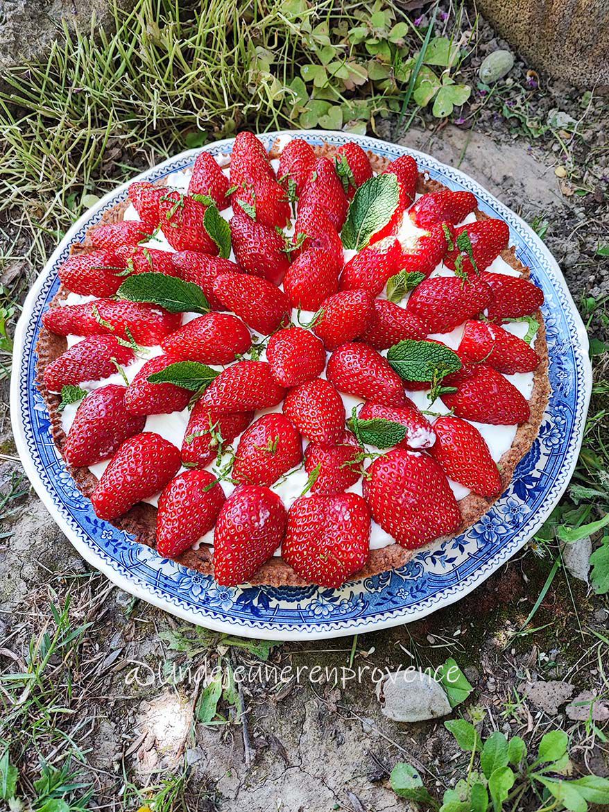 Tarte aux fraises 