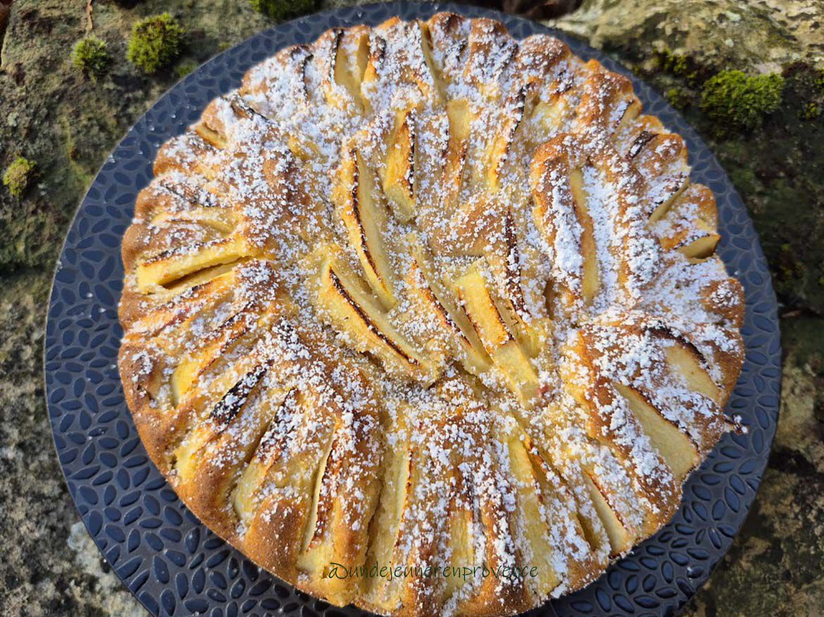 Gâteau aux pommes et au citron