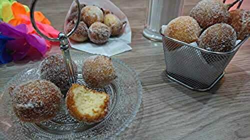 Beignets au sucre pour le Carnaval